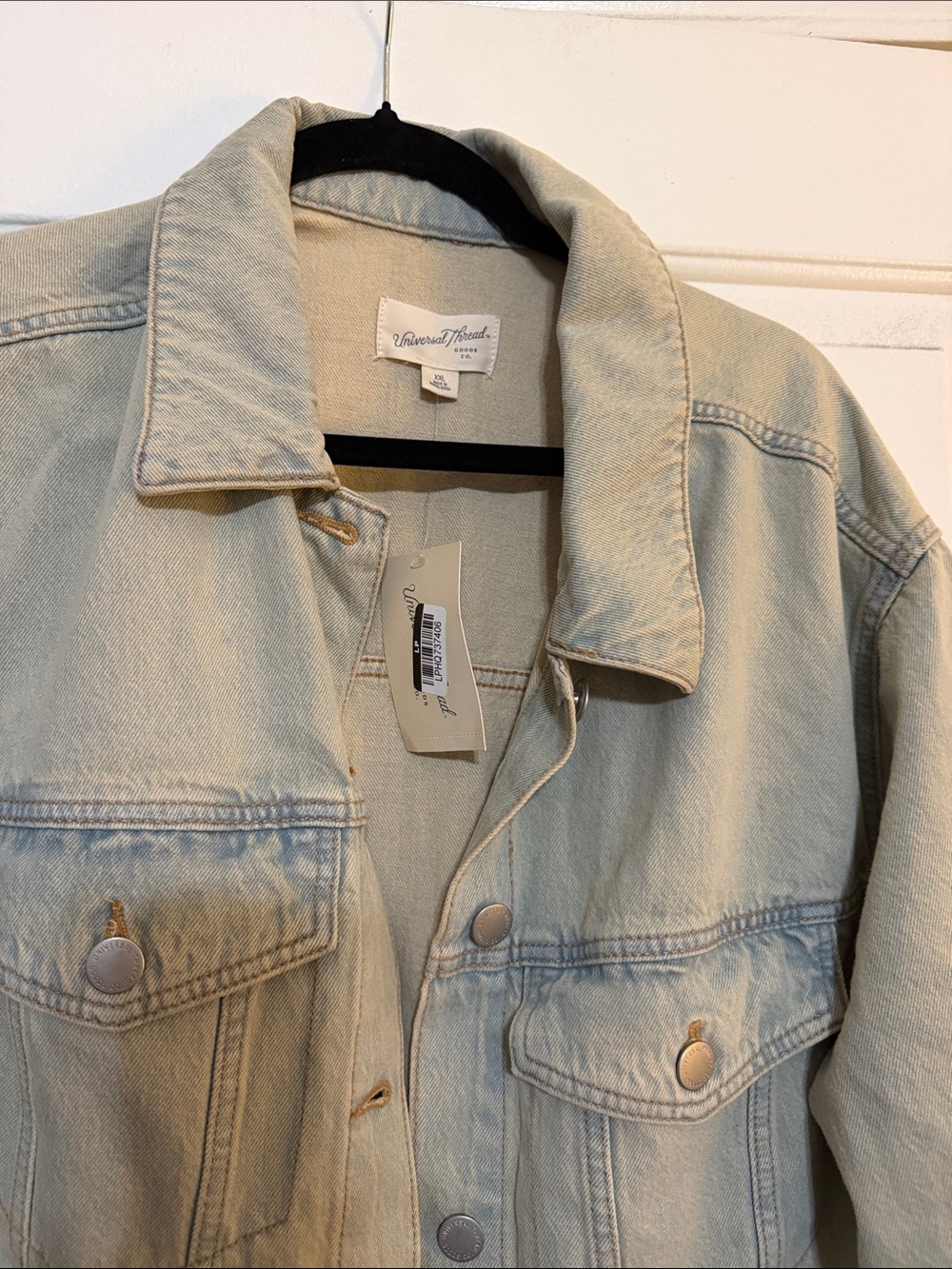 Universal Thread Light Taupe Denim Jacket - Picture 5 of 8